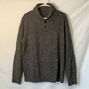 J Crew Men’s Slim Fit Collared Sweater sz Large